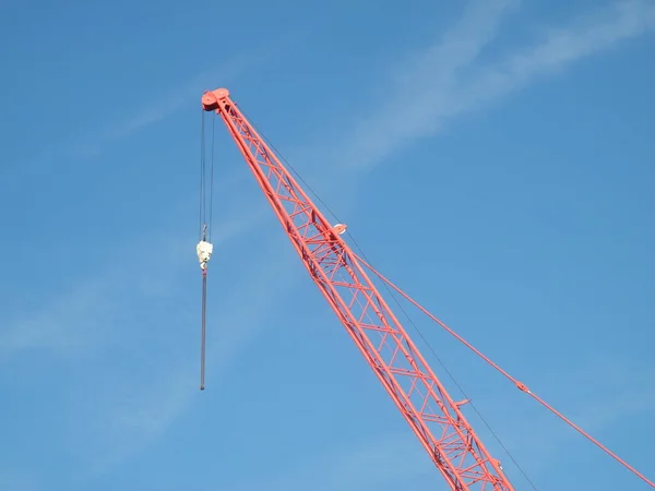 Scenic View Construction Site Crane — Stock Photo, Image