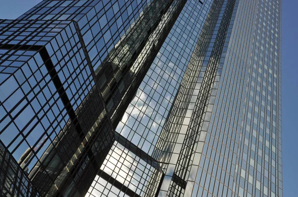 Scenic Urban View Modern Skyscrapers Facade — Stock Photo, Image