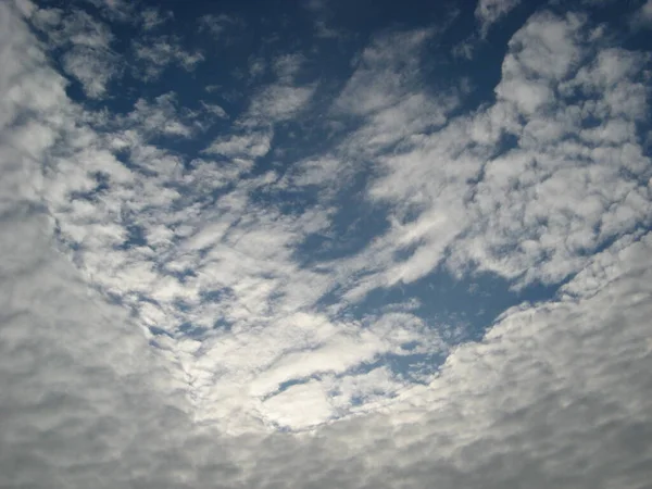 Himmel Mit Wolken Wolken Und Wetter — Stockfoto