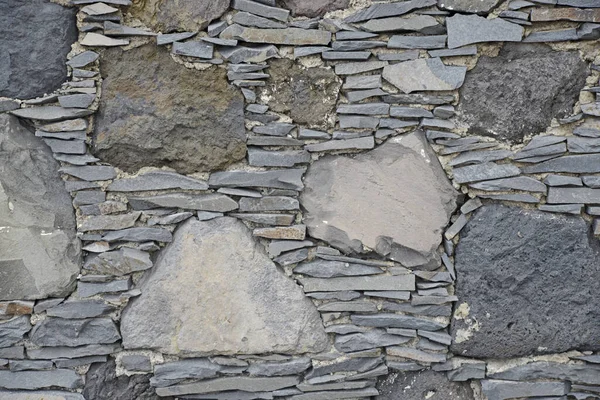 Natuurstenen Muur Muur Stenen Muur Stenen Stenen Natuurstenen Muur Huismuur — Stockfoto