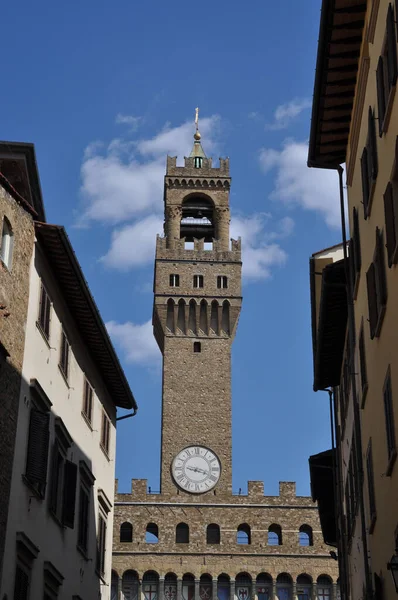 Palazzo Vecchio Florence Palace Palazzo Vecchio Tuscany Italy Archecturpalazzo Della — стокове фото