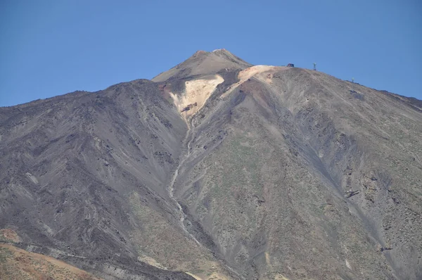 Pico Del Teide Tenerife Tiide Berg Vulkaan Vulkanisme Bergen Hoge — Stockfoto