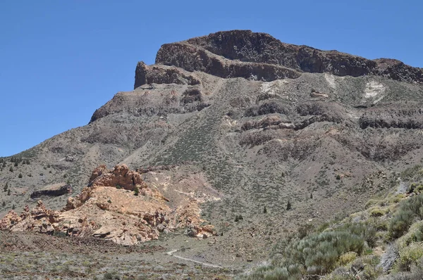 Teide National Park Τενερίφη Κανάρια Νησιά Ισπανικά Τοπίο Βράχοι Βράχος — Φωτογραφία Αρχείου