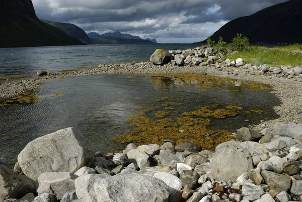 Bergsbotn Senja Troms Norway — стоковое фото