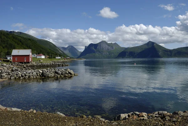 Skaland Senja Troms Norway — 图库照片
