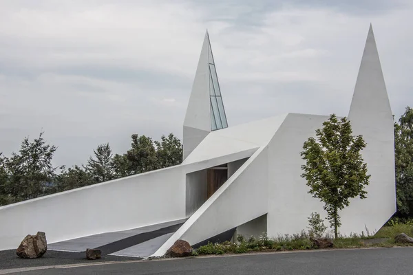 Otoyol Kilisesi Wilnsdorf Sunak Basın Pankasındaki Koltuklar — Stok fotoğraf