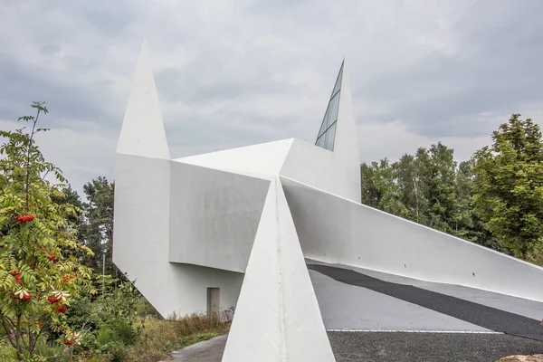 Otoyol Kilisesi Wilnsdorf Sunak Basın Pankasındaki Koltuklar — Stok fotoğraf