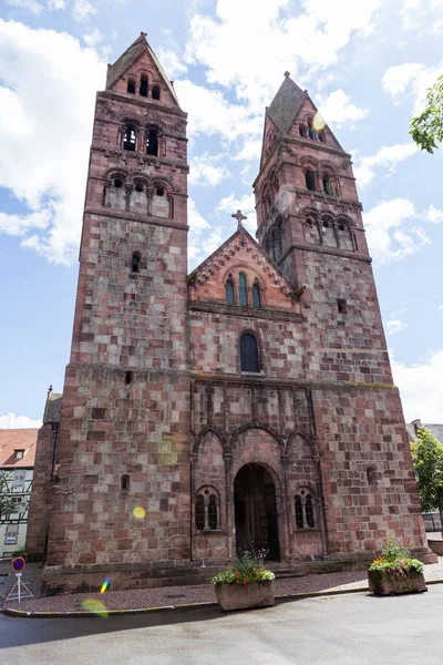 Malebný Pohled Architekturu Kostela — Stock fotografie