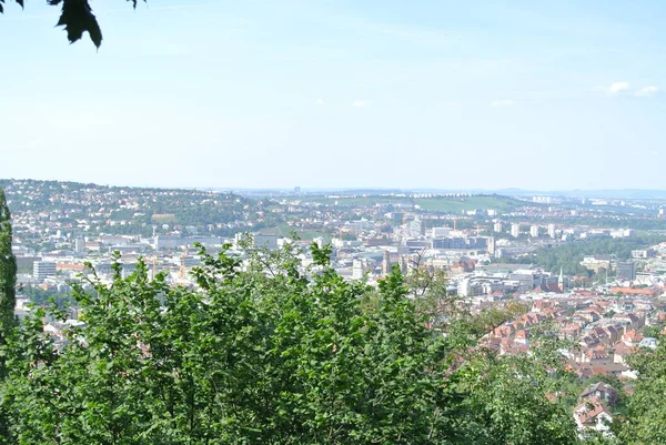 Stoccarda Capitale Della Germania Sud Occidentale Stato Baden Wrttemberg — Foto Stock