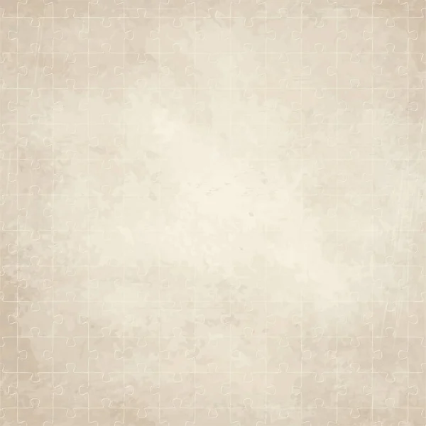 Vector Old Vintage Paper Background Puzzle — Stock Photo, Image