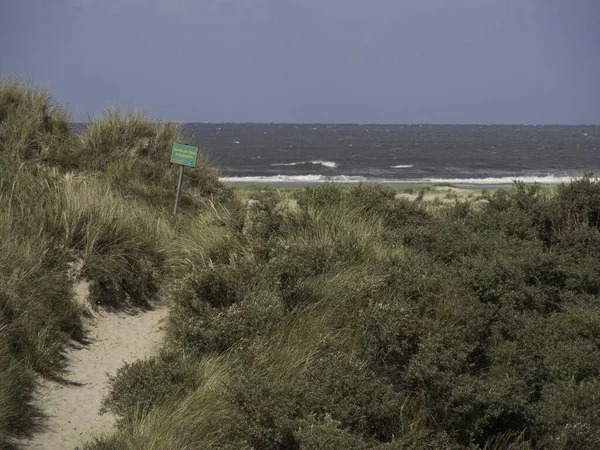 Landelijk Uitzicht Het Prachtige Spiekeroog — Stockfoto