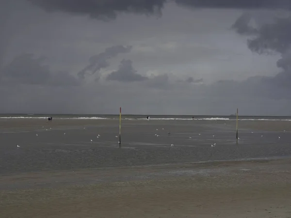 East Frisian Beach Ilha — Fotografia de Stock