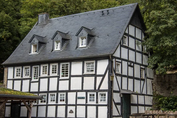 Half Timbered House Bilstein Castle — Stock Photo, Image