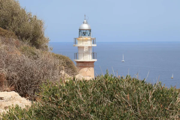 Faro All Ora Del Giorno — Foto Stock