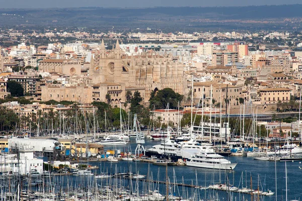 Vista Palma Maiorca — Fotografia de Stock