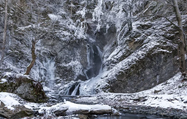 Belle Cascade Sur Fond Nature — Photo