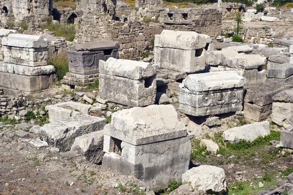 Ruïnes Van Het Oude Hierapolis Efeze Kalkoen — Stockfoto