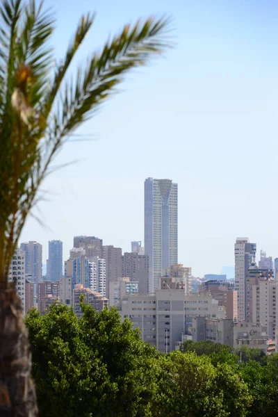 Benidorm Cala Finestrat House Facade Espanha — Fotografia de Stock