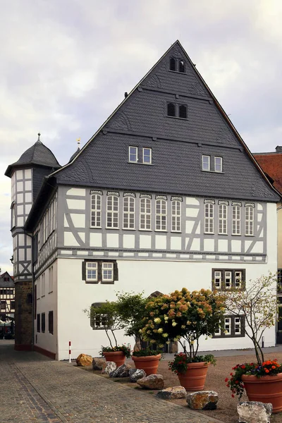 Óvárosháza Butzbach Vissza — Stock Fotó