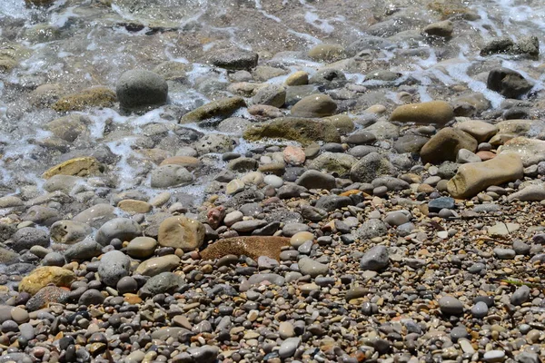 Пляжные Камни Камни Галька — стоковое фото