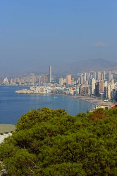 Benidorm Costa Blanca Mediterranean Spanyolország Fassaden — Stock Fotó