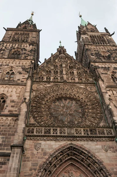 Lorenz Church Nuremberg — Stock Photo, Image