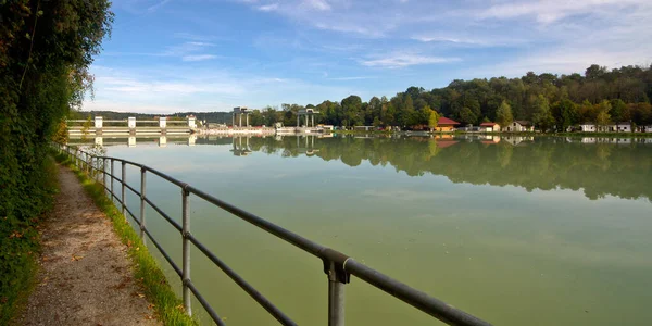 Barragem Inn Wasserburg — Fotografia de Stock