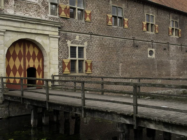 Auf Der Wasserburg Raesfeld — Stockfoto