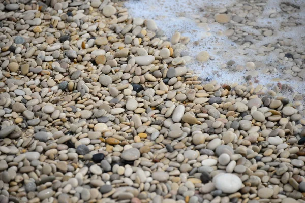 Pietre Sulla Spiaggia Piccole Rocce — Foto Stock