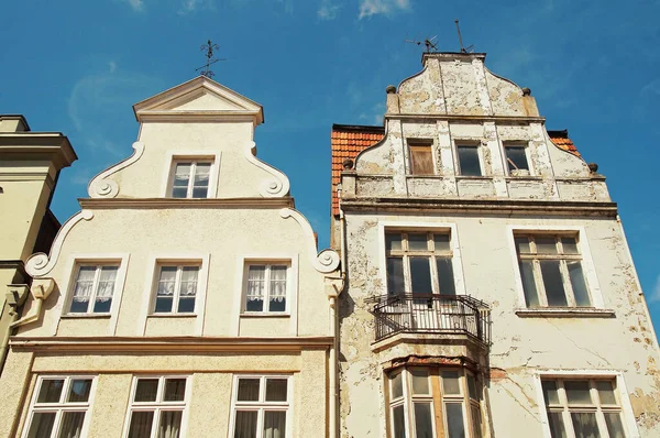 Altbau Wismar Deutschland Old Apartment Building Wismar Alemanha — Fotografia de Stock