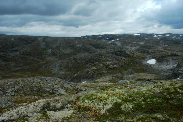 Noruega Sobre Paisagem Natural Fundo — Fotografia de Stock