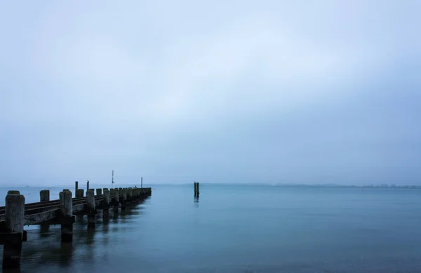 Jetty Lago — Fotografia de Stock