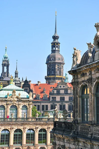 Dresden Doğu Almanya Saksonya Devleti — Stok fotoğraf