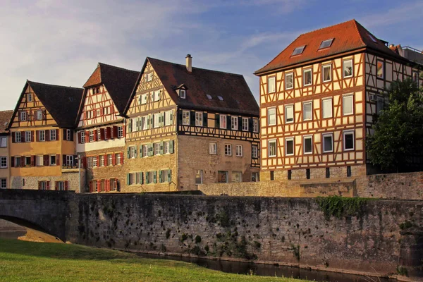 Eski Rothenburg Der Tauber Kasabası Manzarası Almanya — Stok fotoğraf