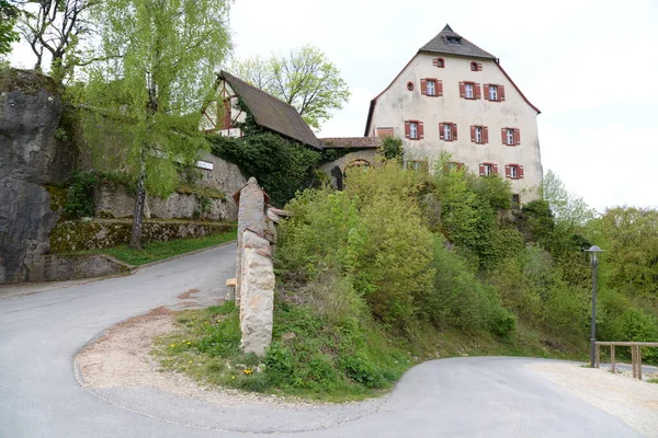 Hrad Hartenstein Hrad Hartenstein Pevnost Franken Frankenalb Bayern Německo Starý — Stock fotografie