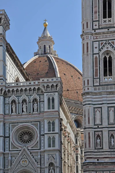 Koepel Kathedraal Kathedraal Koepel Architectuur Slagboom Italiaan Gezicht Santa Maria — Stockfoto