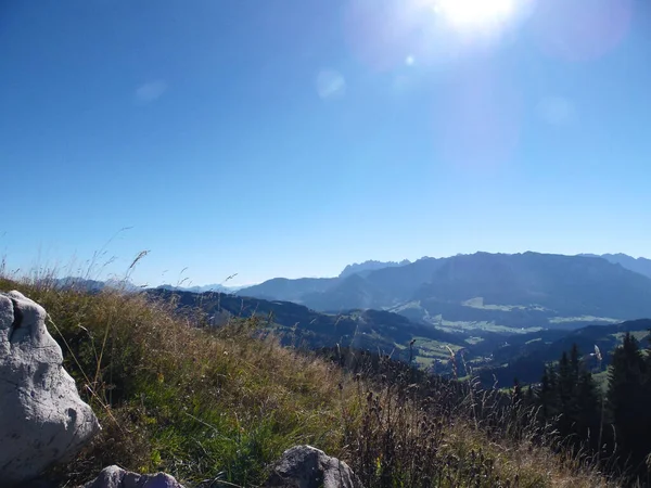 Senic Uitzicht Majestueuze Alpen Landschap — Stockfoto