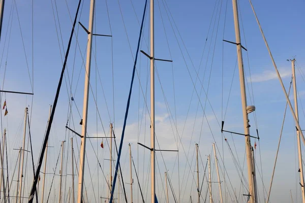 Лодки Пляжные Лодки Испания — стоковое фото