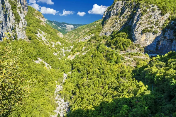 Güzel Alpler Manzarasının Manzarası — Stok fotoğraf