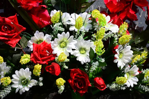 Belas Flores Vaso — Fotografia de Stock