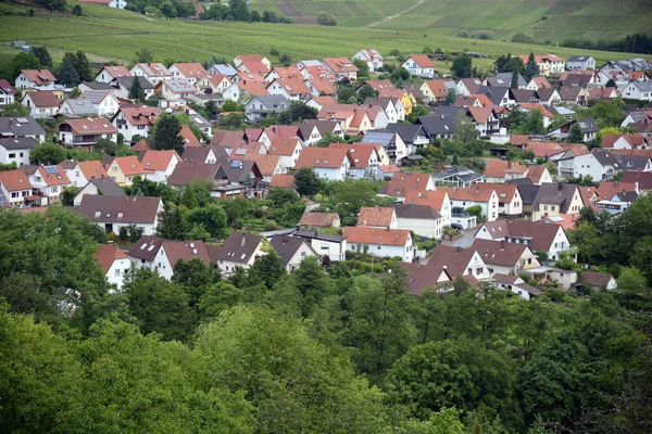 Festői Kilátás Város Homlokzataira — Stock Fotó