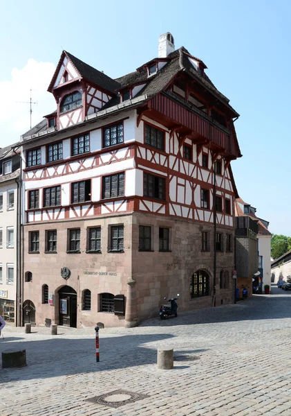 Nuremberg Est Deuxième Grande Ville État Fédéral Allemand Bavière Après — Photo