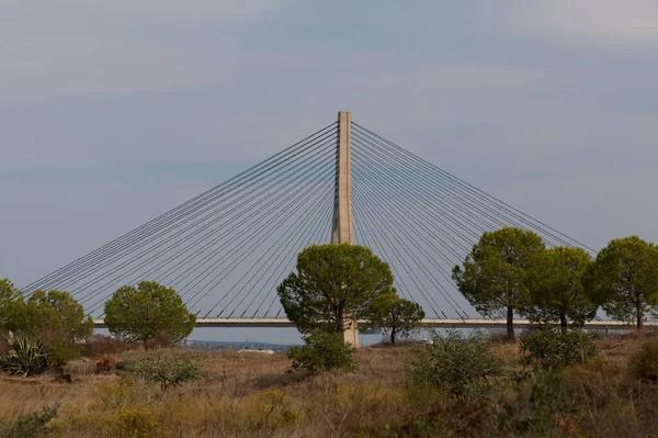 Híd Portugália Spanyolország Között — Stock Fotó