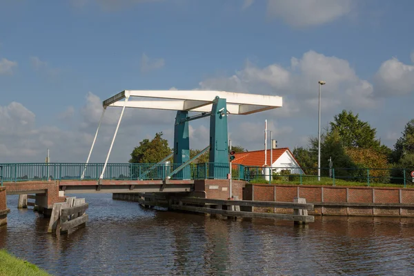 Pont Levis Sur Canal Ems Jade — Photo