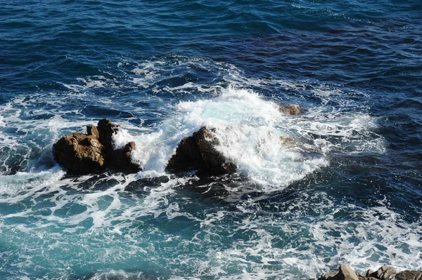 Ondas Mediterráneo España — Foto de Stock