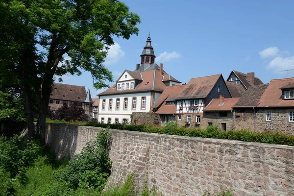 Festői Kilátás Város Homlokzataira — Stock Fotó