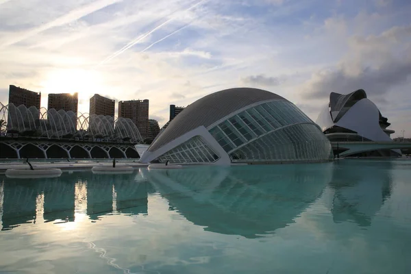 Ciudad Las Artes Las Ciencias — Stok fotoğraf