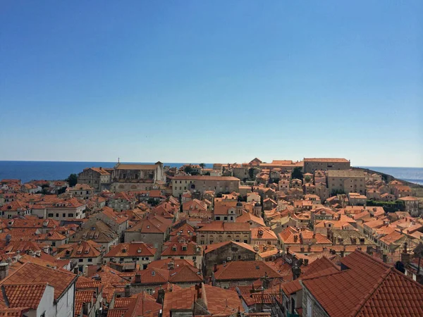 Adriatische Zee Een Watermassa Die Het Italiaanse Schiereiland Scheidt Van — Stockfoto