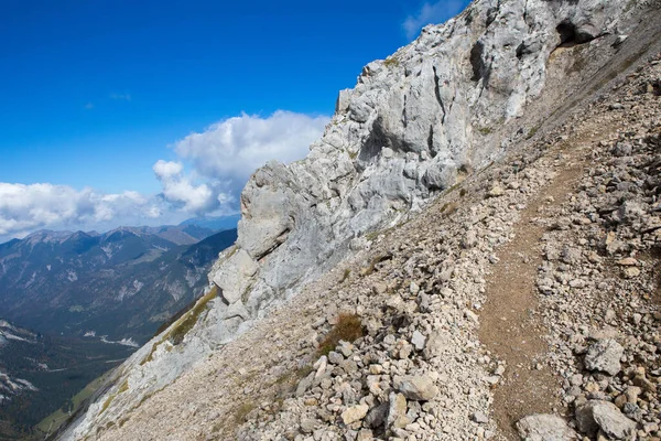Sonnjoch Montagne Rocciose Viaggi Nella Natura Alpi — Foto Stock