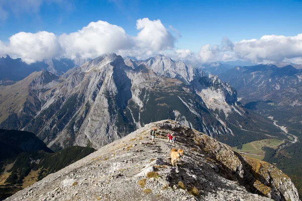 Sonnjoch Montanhas Rochosas Viajar Natureza Alpes — Fotografia de Stock